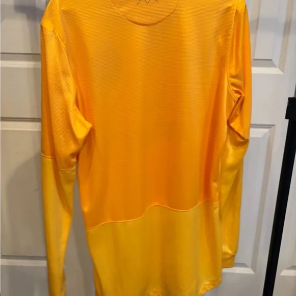 Vintage Nike Arsenal Yellow Long Sleeve Jersey - Picture 2 of 3